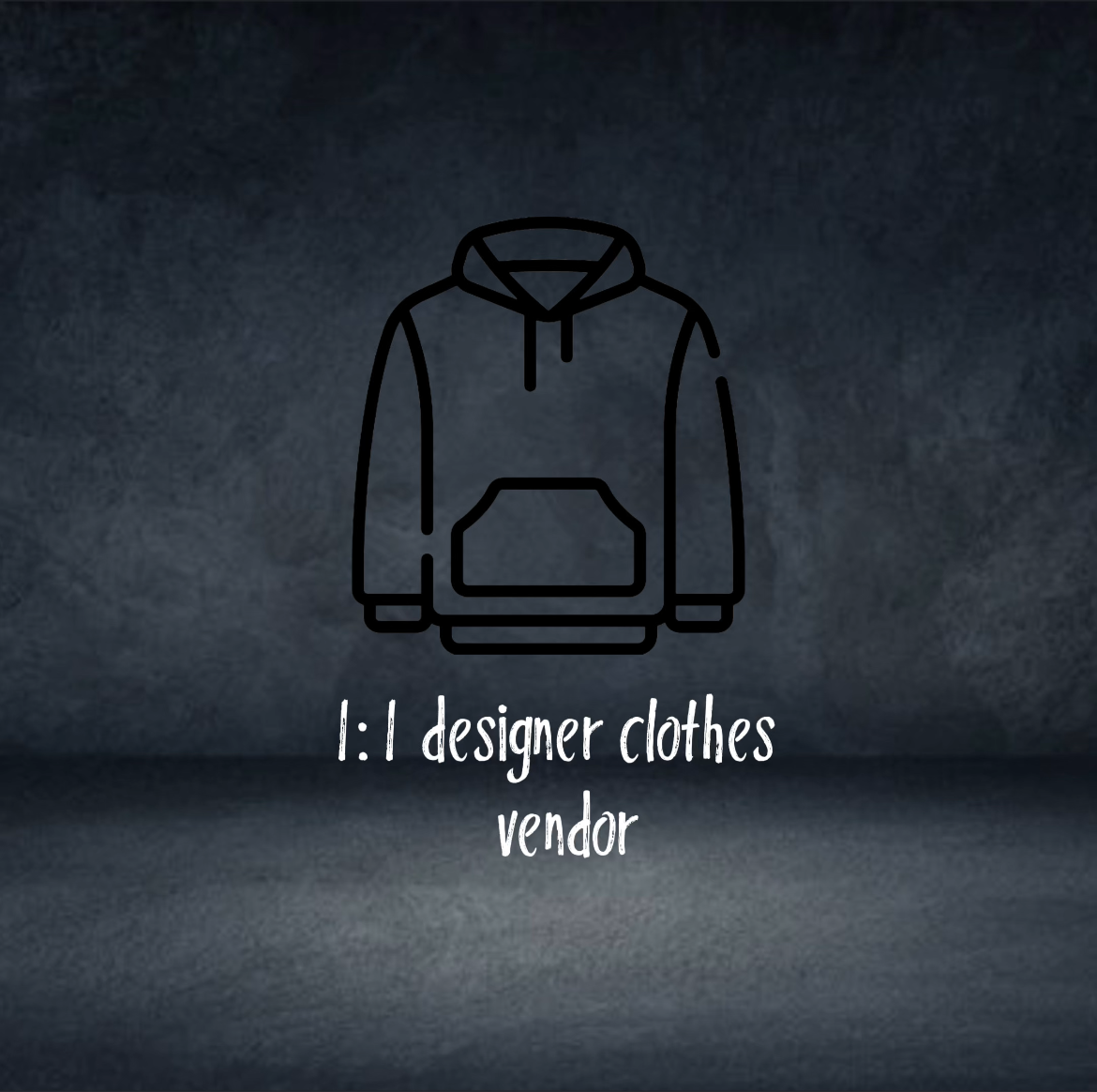 Designer clothes vendor
